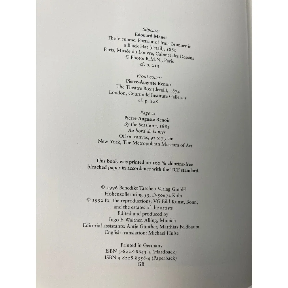 N/A impressionism volume